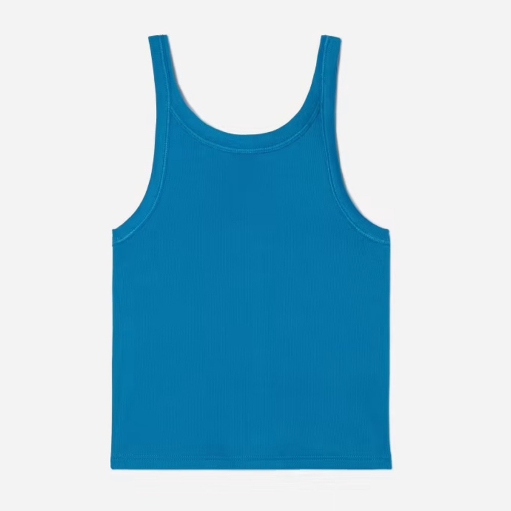 Everlane The Pima Micro-Rib Short Tank